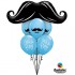 Mustache Baby Shower Bouquet