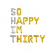 Happy I am Thirty Banner