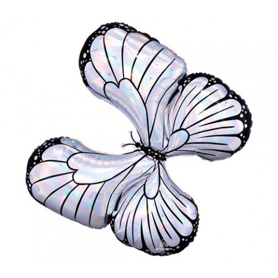 Holographic Butterfly Balloon Holographic Butterfly Balloon