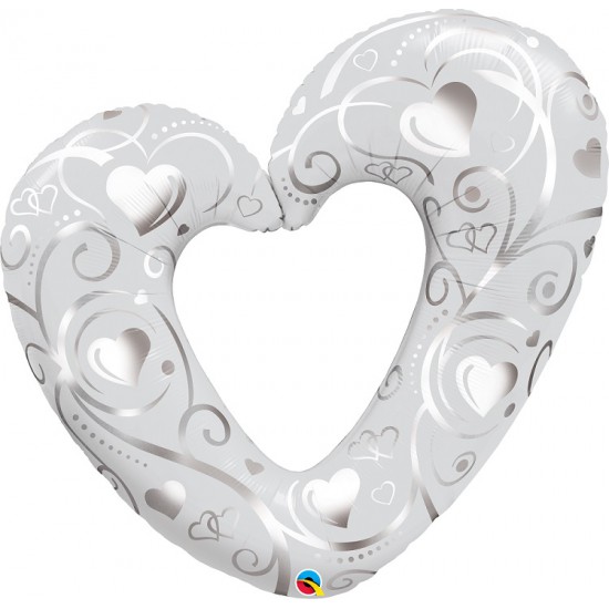 White Hearts & Filigree White Hearts & Filigree